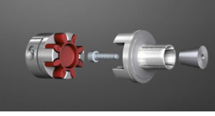Rotex Gs - Aluminum Alloy, Round Shape, Anodized Finish | Backlash-free, Torsionally Stiff Coupling For Automation And Medical Technology