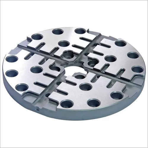 12H-142R-R Lathe Chuck - Stainless Steel, Precision Centering Plate for Machining | 1-Year Warranty, Perfect Grip for Drills