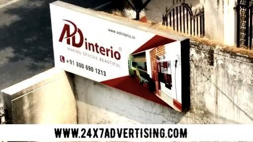 Backlight Glow Sign Board