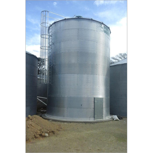 एसएस स्टील ग्रेन स्टोरेज साइलो