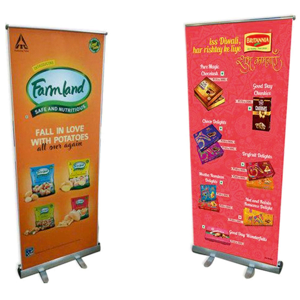 Roll Up Standee - Rugged Hardware, Various Sizes, Indoor/outdoor Use | Durable, Customizable Shape