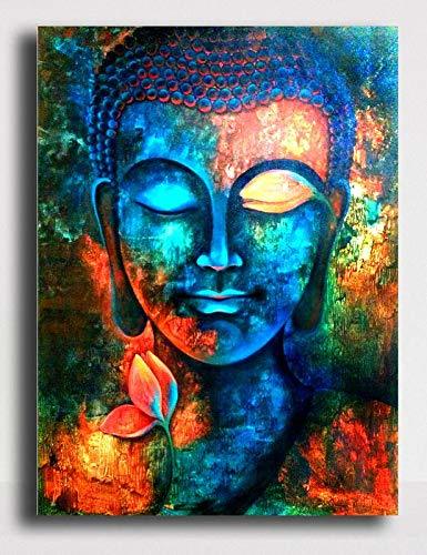 Monsoon Digital Wall Painting - Canvas Material, Custom Size Available, Multi-color Vibrant Designs, Durable Art Masterpieces