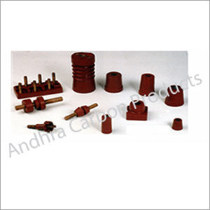 High Voltage Epoxy Insulators - Porcelain, Low Voltage, Red | High Dielectric Strength, Humidity and UV Resistance, Industrial Application
