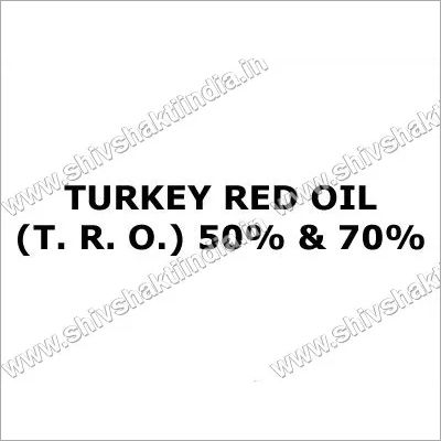 तुर्की रेड ऑयल (T.r.o) 50% आवेदन: औद्योगिक