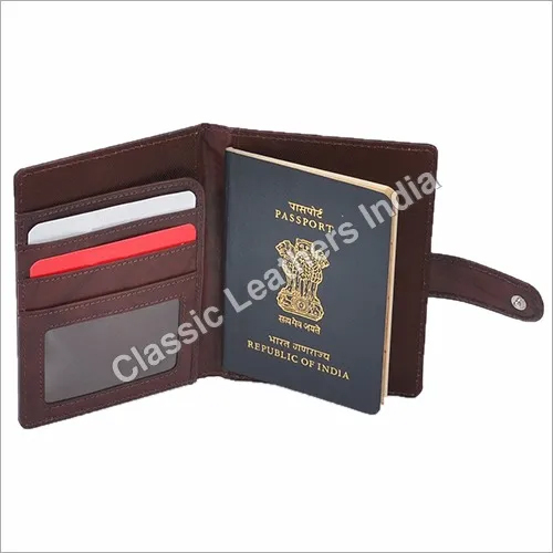 Leatherette Passport Holder
