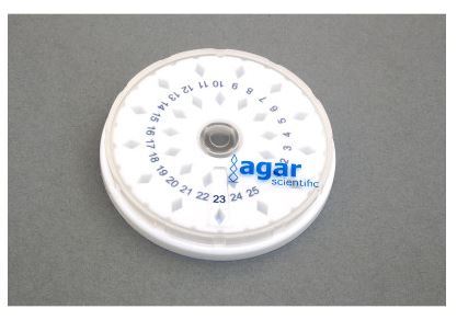 ड्यूमॉन्ट N5AC चिमटी के साथ रोटरी ग्रिड स्टोरेज बॉक्स किट