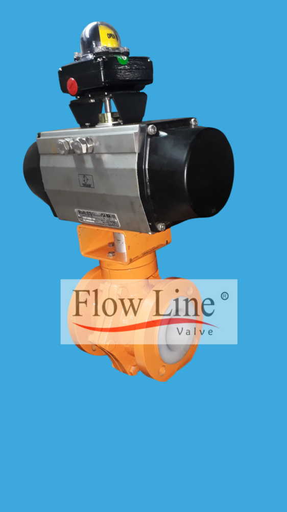 Ptfe Lined Ball Valve - Pressure: Medium Pressure