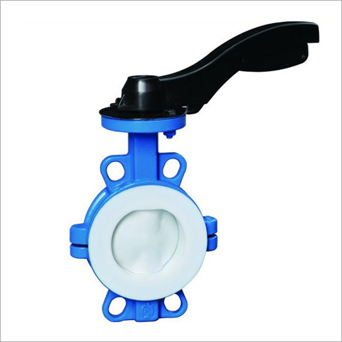 Cast Iron Pfa Lined Butterfly Valve