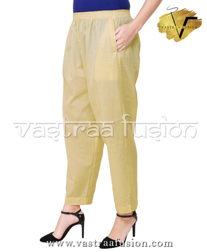 ऑल लेडीज़ एंकल लेंथ कॉटन पैंट