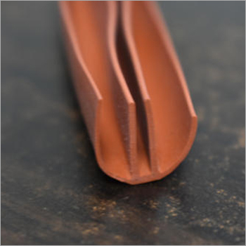 Orange Silicone Rubber Gasket - Application: Industrial