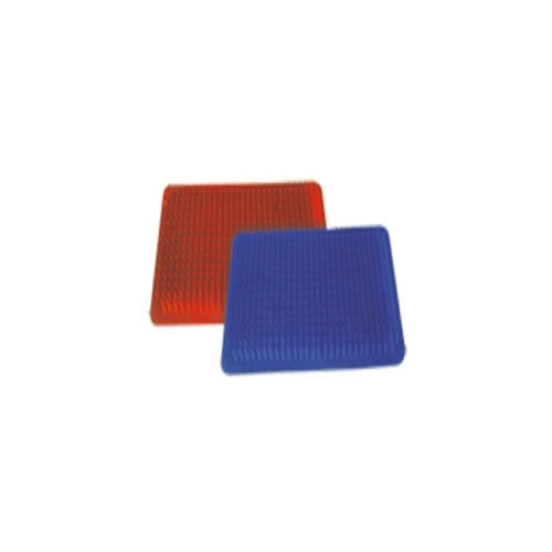 Silicone Ophthalmic Surgical Mats - Color: Red Blue