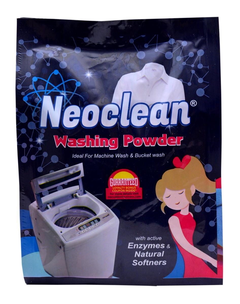 Detergent Powder - Blue With Color Speckles, Eco-friendly Jasmine Scent For Soft Water Machine Wash
