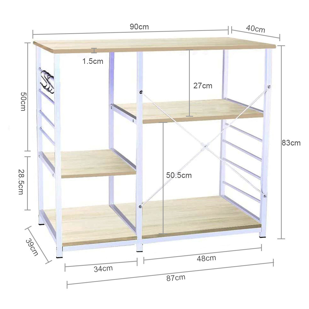 Kitchen Utility Cutlery Storage Rack