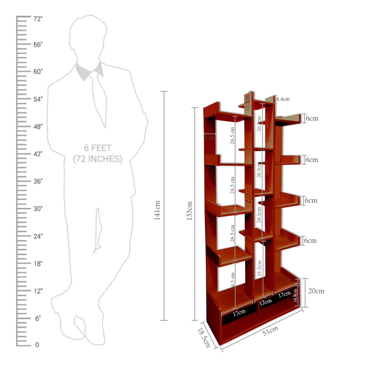 Home Decor Display Storage Organiser Rack
