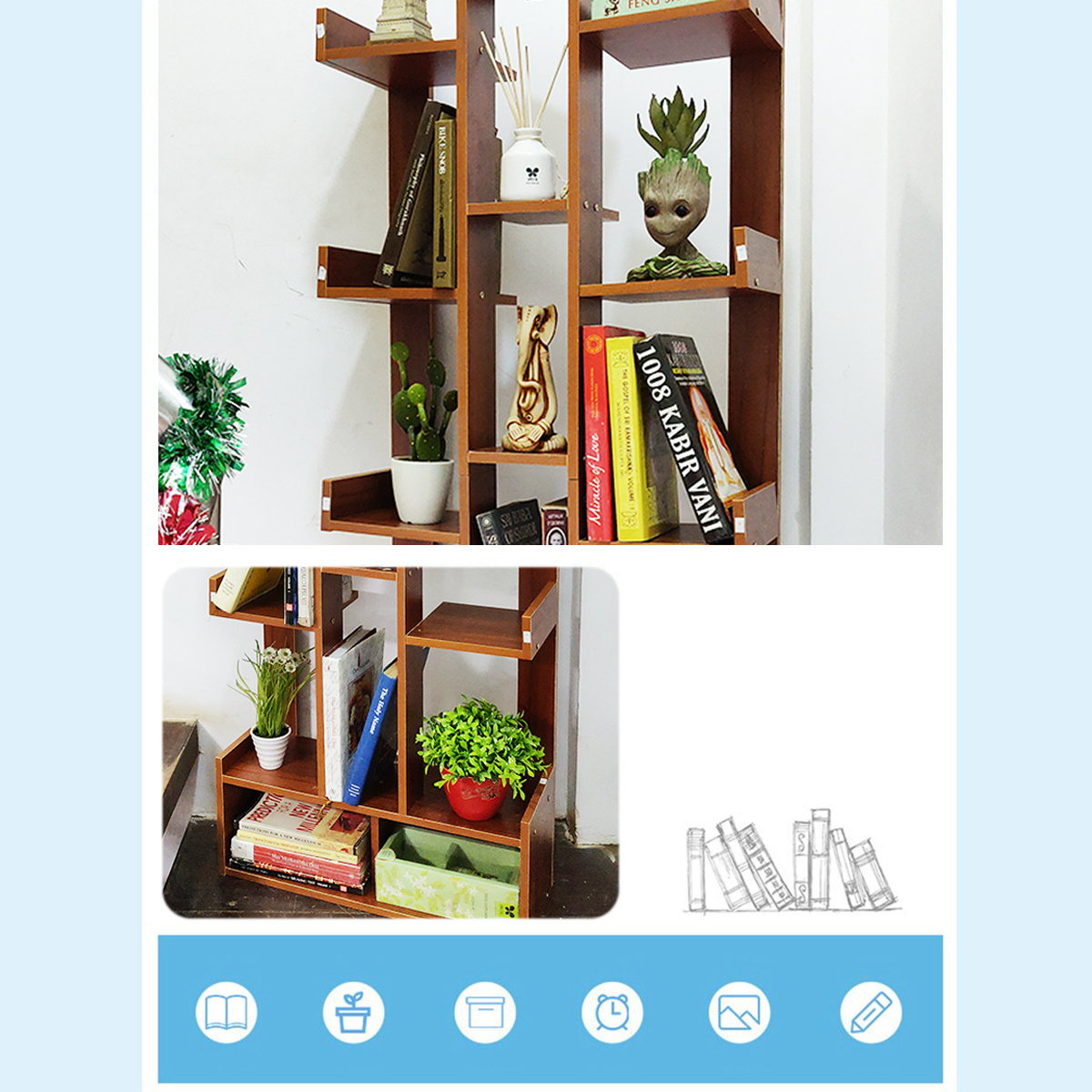 Home Decor Display Storage Organiser Rack