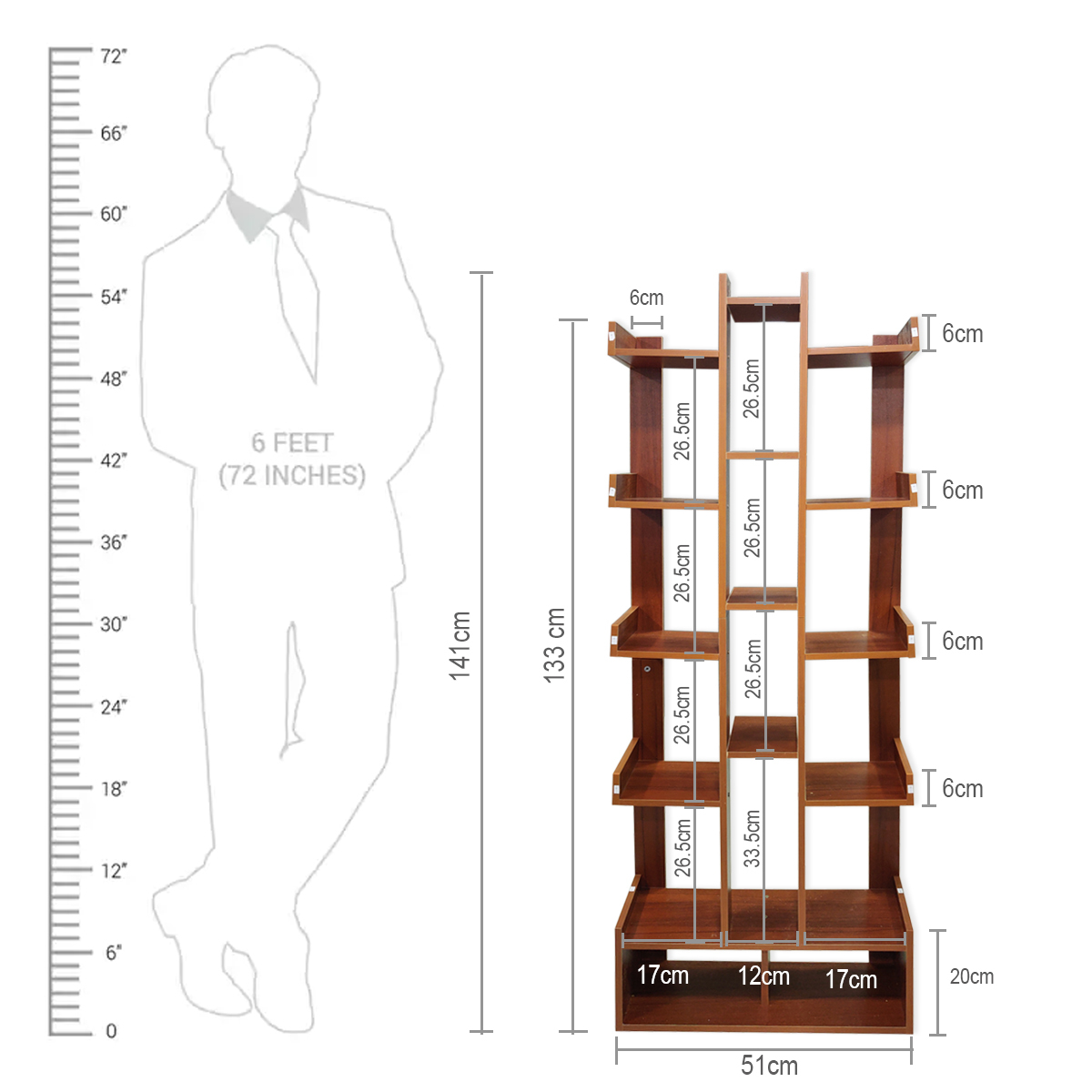 Home Decor Display Storage Organiser Rack