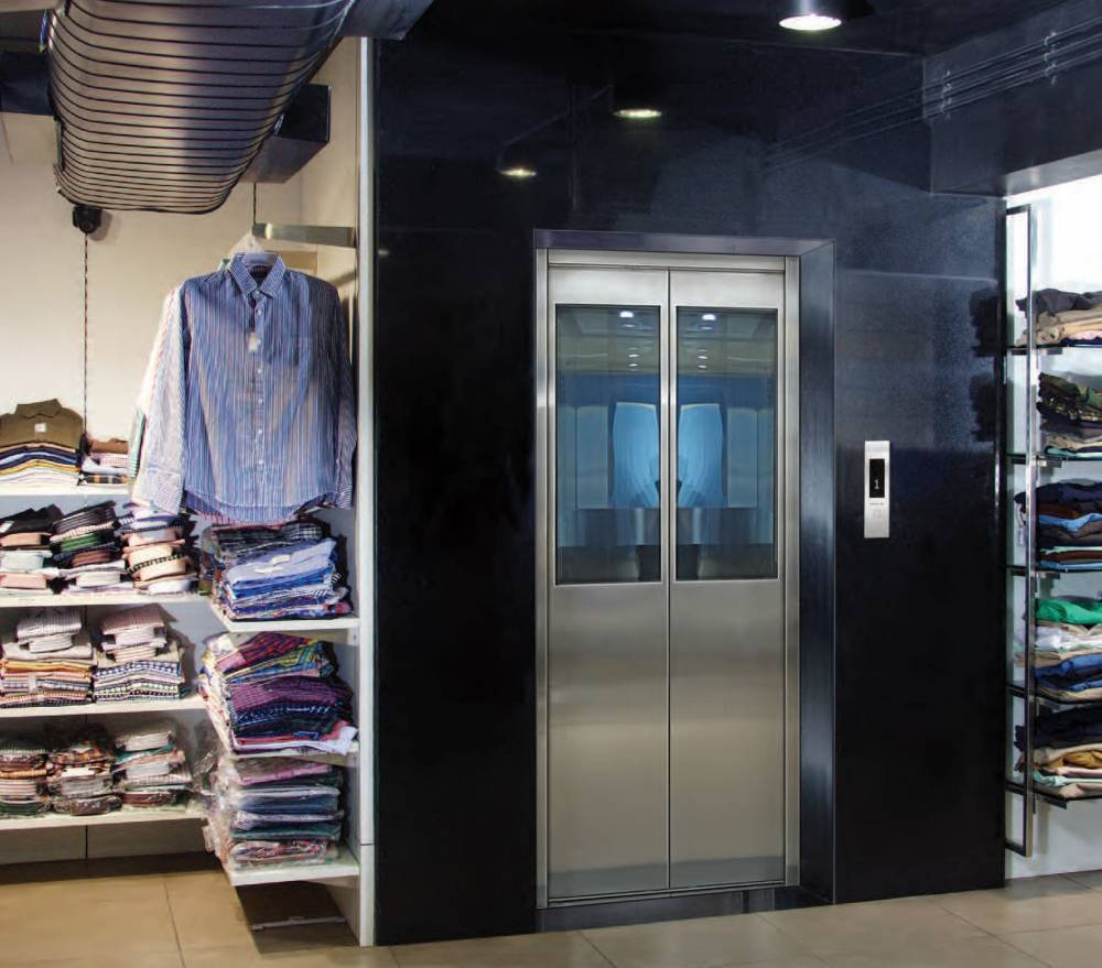 Automatic Home Elevator - Stainless Steel, 1900x1400 Mm | 272 Kg Load Capacity, Elegant Design, Emergency Safety Features, Maximum Lifting Height 12 M