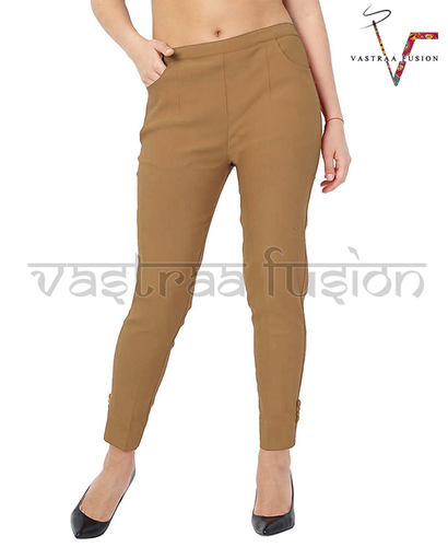 ऑल लेडीज़ एंकल लाइक्रा पैंट