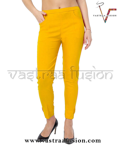 ऑल लेडीज़ एंकल लाइक्रा पैंट