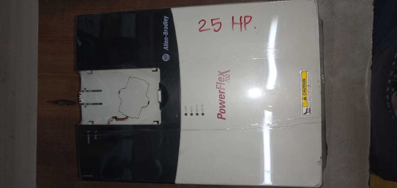25 Hp Allen Bradley Ac Drive Application: Industrial Automation