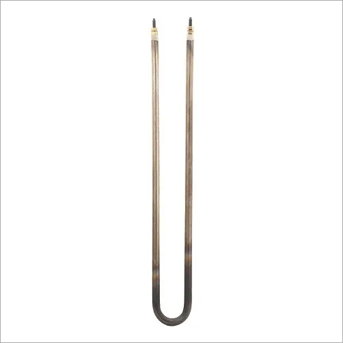 Airex 500W Stainless Steel U Shape Air Heating Element - 8.7mm Tube Diameter, 220V Voltage, 1 Inch Height, Customizable Design, Washer Included