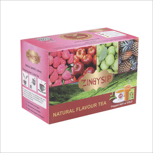 Zingysip Fruit Combo Tea - 84 Grams Powder | Smooth Taste, No Sugar, Antioxidants, 12 Months Shelf Life