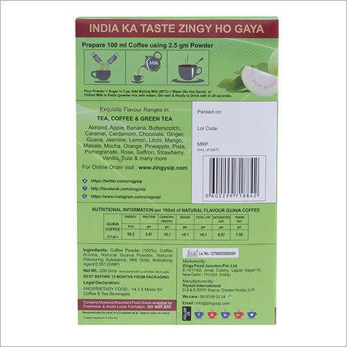 100 Gm Natural Flavour Masala Tea - 100g Powder Box 6x4x1 | Smooth Taste No Sugar Shelf Life 18 Months Clove Cinnamon Ginger Elaichi Tulsi