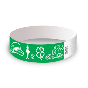 डिस्पोजेबल वाटरप्रूफ कस्टमाइज्ड कलर रिस्टबैंड
