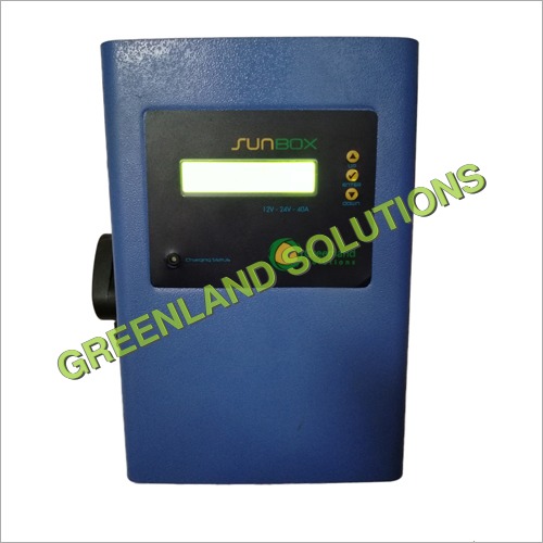 Solar Management Unit - Mild Steel, 1200W Power, 12-24V Voltage Range | Manual Switch, Overcharge Protection, Long Working Life