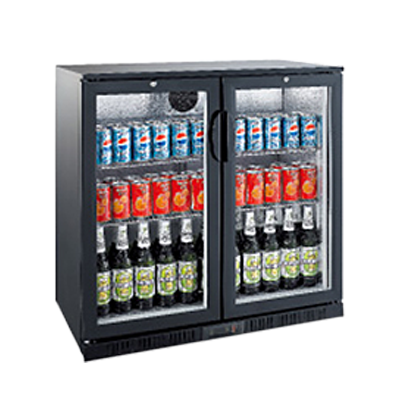 Back Bar Chiller - Stainless Steel, 48-inch Width | Energy Efficient, Sleek Design, Adjustable Temperature Control