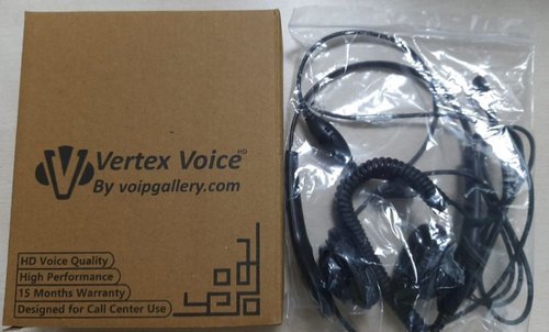 Vertex Voice High Definition Usb Headsets Body Material: Steel & Plastic Mix