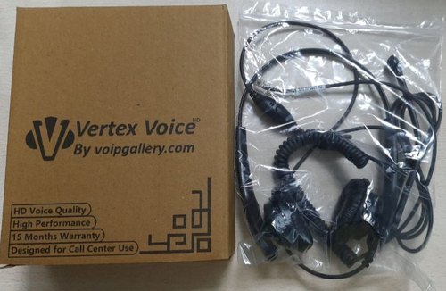 Vertex Voice High Definition Usb Headsets Body Material: Steel & Plastic Mix