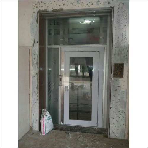 Electric Home Elevator - Stainless Steel, 4x4 Feet Dimensions | Safety Sensor, Overload Holding Stop, Electric Power Supply, 1 Speed