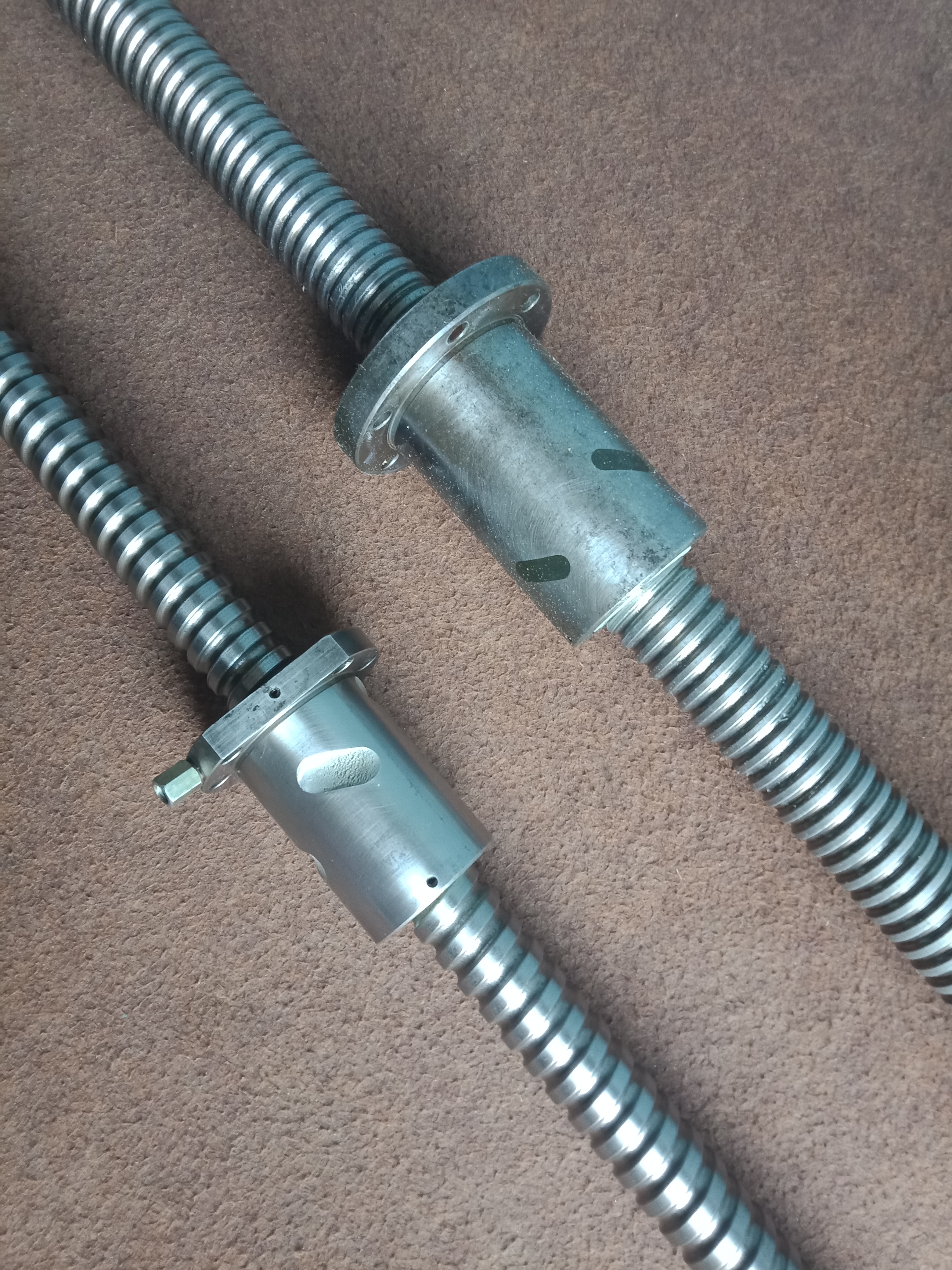 Ball Screw - Steel, Variable Diameter, Flanged Nut Style | Durable Design, High Precision, Reduced Friction, Smooth Motion