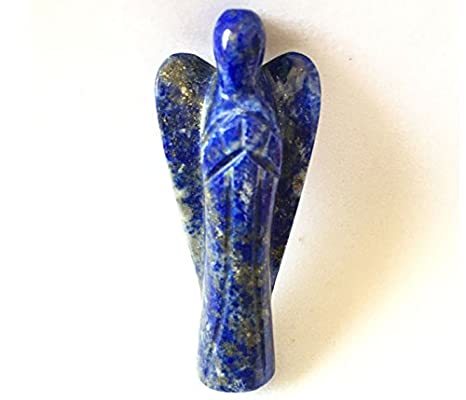 Lapis Lazuli Angels - Original Natural Material, 2 Inch Size, Blue Color | Ideal For Healing And Spiritual Practices