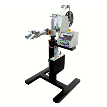 Hologram Label Applicator Machine - Stainless Steel 304, Semi-Automatic Design | Computerized PLC Control, Electric Drive, One-Year Warranty