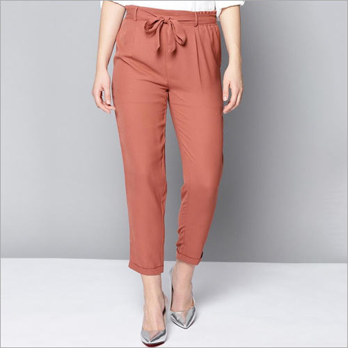 Ladies Fashionable Pant - Soft Fabric, Double Pockets , Vibrant Color with Seamless Stitching for Formal Occasions