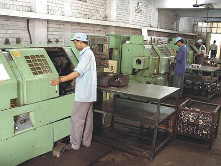 पौधों और मशीनरी