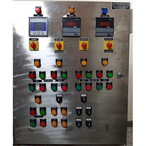 Starter Panel - Mild Steel, White Powder Coated Finish | 220-415V Rated, 1 Year Warranty