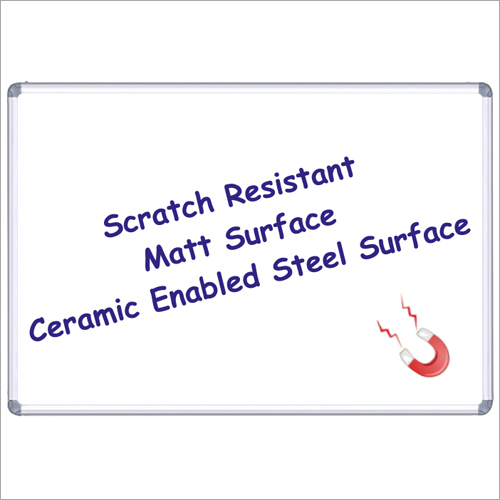 Ceramic Writing Board - White, Durable Ceramic Material | Ideal for Writing and Note-taking, Enhances Creativity and Organization