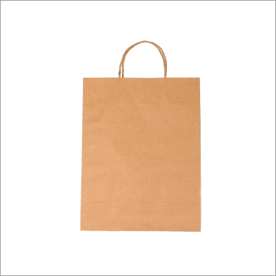 Paper Bag - Craft Paper, Different Size Available, Brown Color | Lightweight, High Loading Capacity, Easy To Carry Handle
