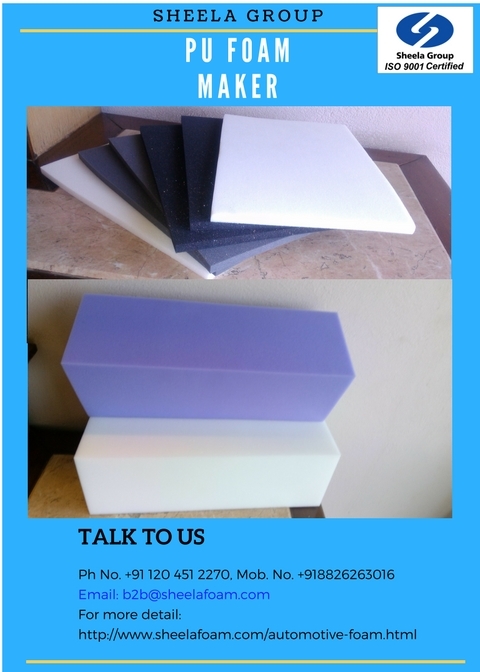 Pu Foam Sheet Application: Industrial Supplies