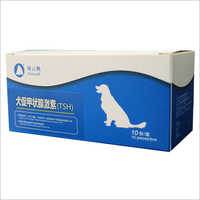 फ्लोरोसेंट क्वांटिटेटिव कैनाइन थायराइड स्टिमुलेटिंग हार्मोन टेस्ट किट वजन: 0.2 किलोग्राम (किग्रा)