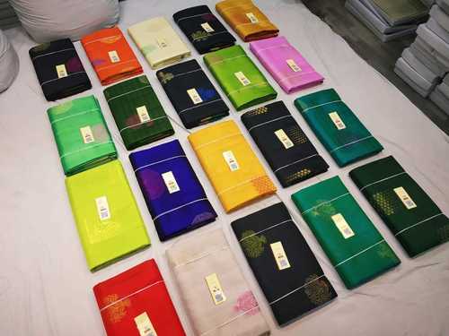 शुद्ध कांचीपुरम सिल्क साड़ी