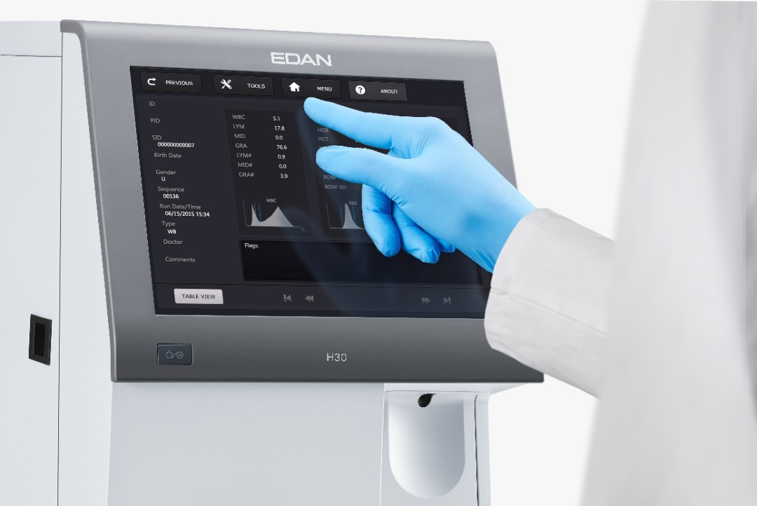 Edan 3 Part Hematology Analyzer Application: Cell Counter