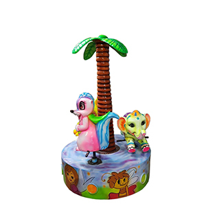 Mini Carousel Kids Ride Dimension(L*W*H): 4.0 X 4.0 X 7.0 Foot (Ft)
