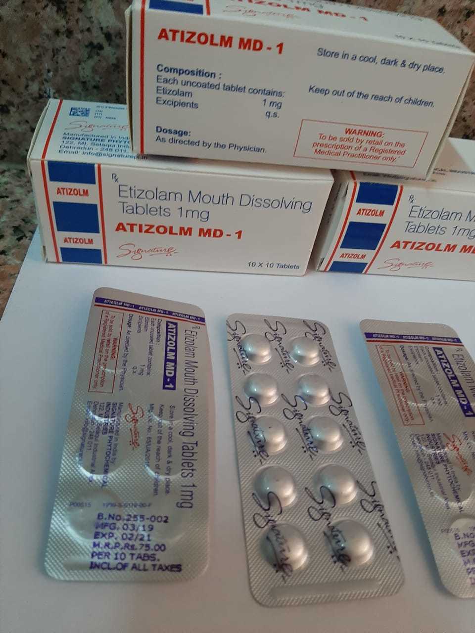 Etizolam 1 Mg Tablets Generic Drugs