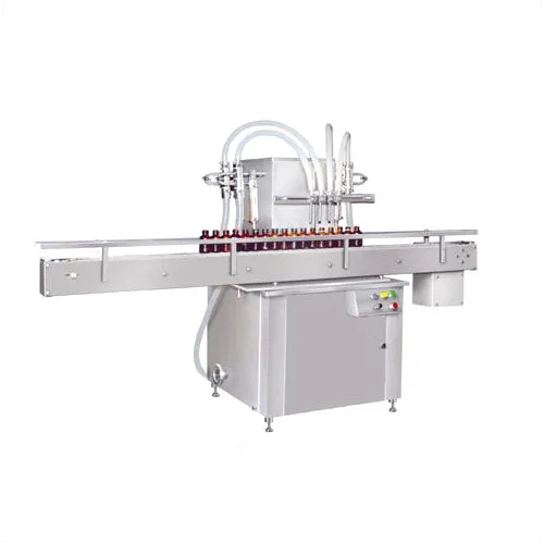 Automatic Volumetric Liquid Filling Machine - Stainless Steel, 1500X800X1200Mm, 8 Filling Heads, 50-500Ml Filling Range | Cost Effective, Durable Design, Easy Operation, High Speed, Low Maintenance, Precise Filling