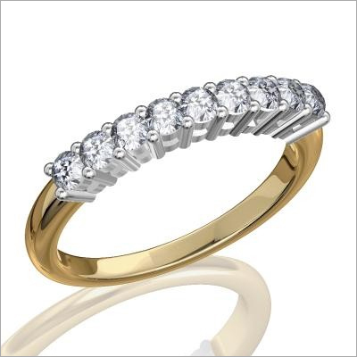 Gold High Quality Stone Platinum Ring