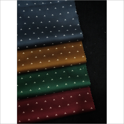 Linen Object Printed Fabrics Linen Lycra Shiritng Printed Fabrics